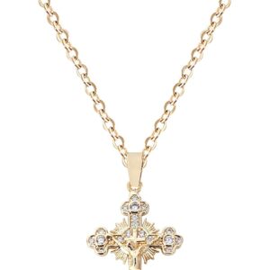 Cross Pendant Necklace for Women Jewelry Gold Cross Necklaces for Women Cross Necklace Minimalist Trendy Jewelry Valentines Day